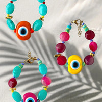 Large Evil Eye Bracelet