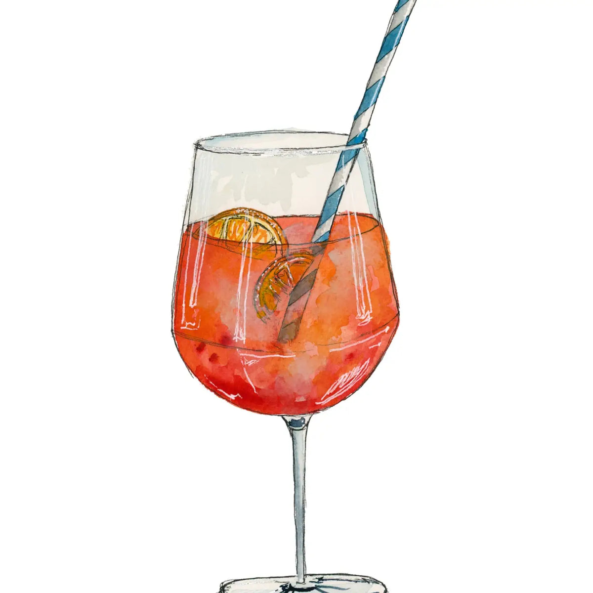 Aperol Spritz Print