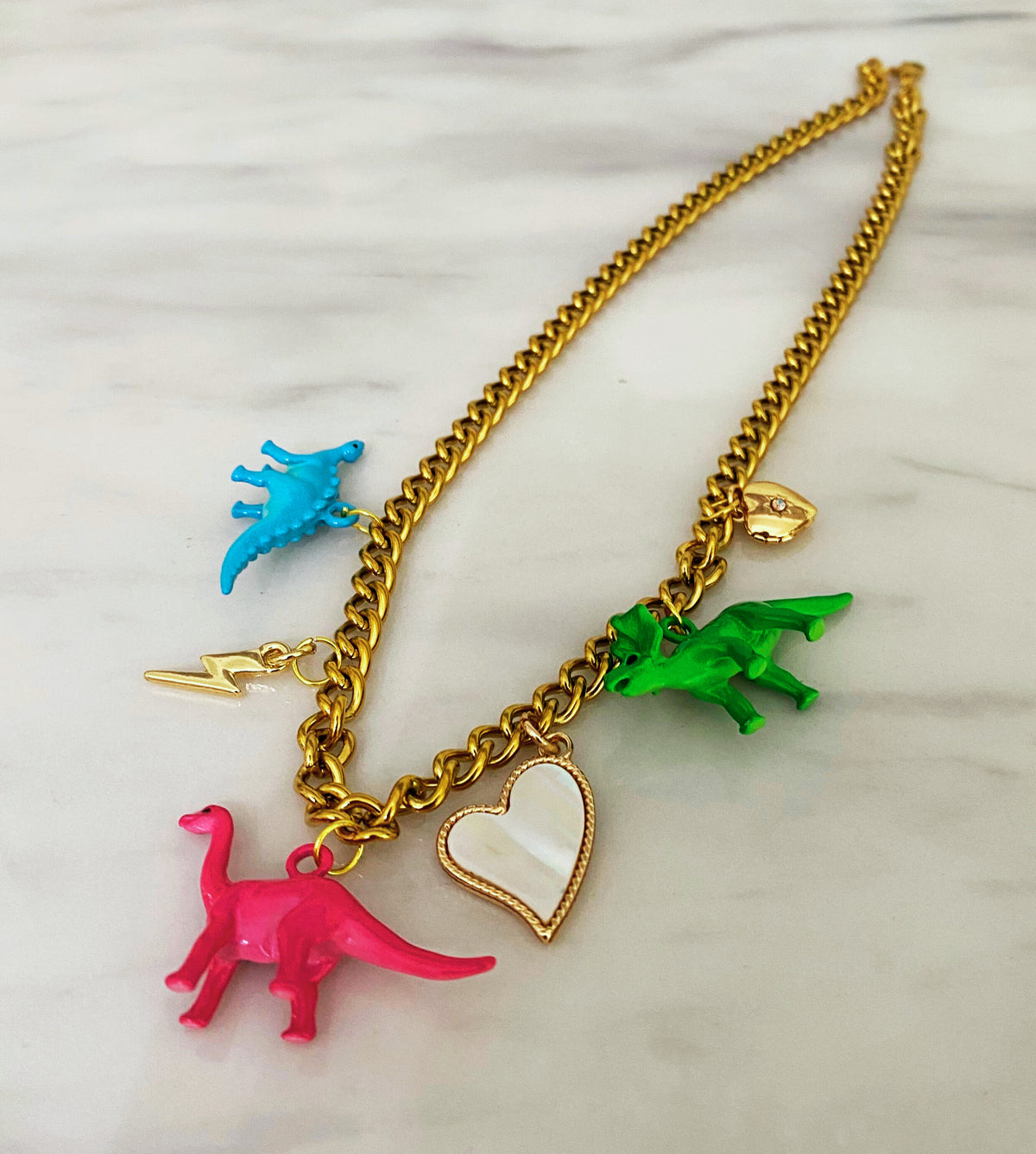 Dinosaur Charm Necklace