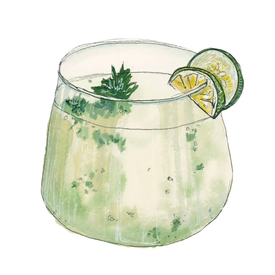 Cucumber Spritz Print