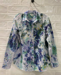 Seaspray Hand Dyed Women's Linen Shirt