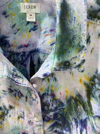 Seaspray Hand Dyed Women's Linen Shirt