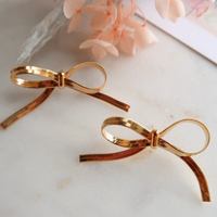 Come Undone Bow Earrings