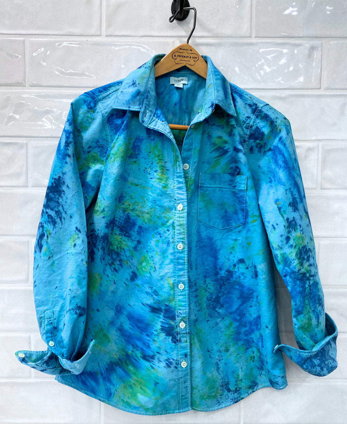 Hand Dyed Women's Oxford Shirt