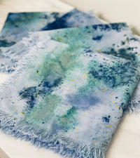 Linen Hand Dyed Napkins- Seaspray