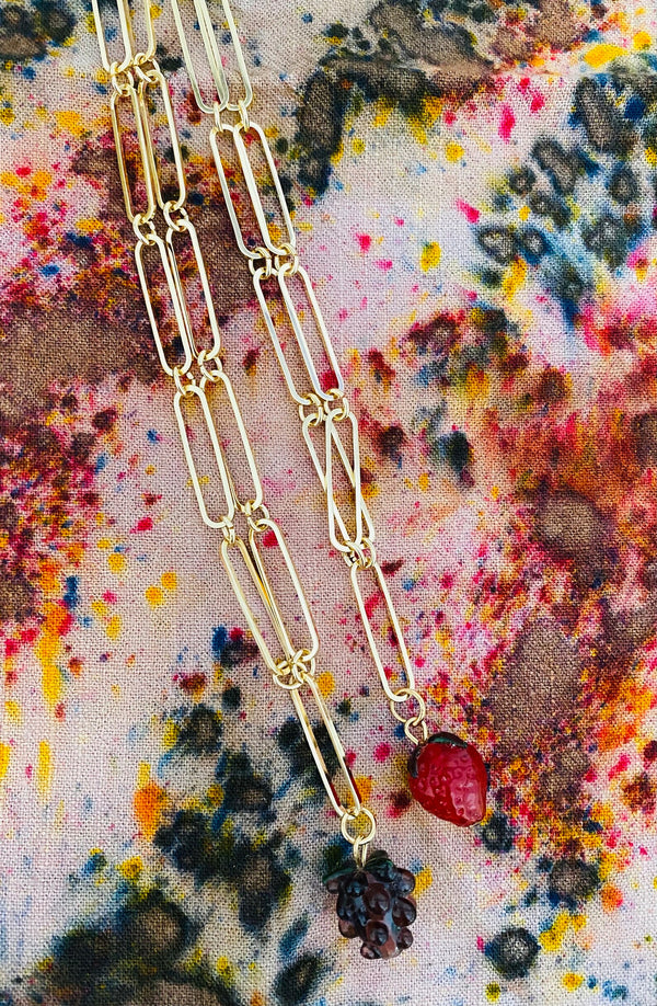 Fruit Salad Charm Necklace