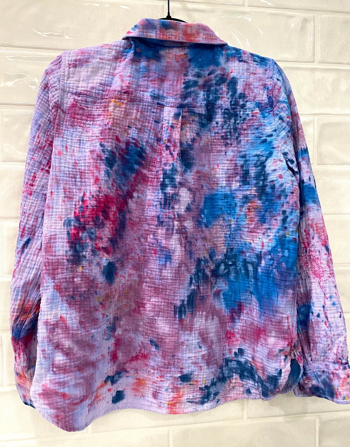 Hand Dyed Women's Gauze Shirt LOVER Inspired