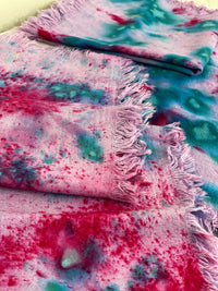 Linen Hand Dyed Napkins- Mermaid